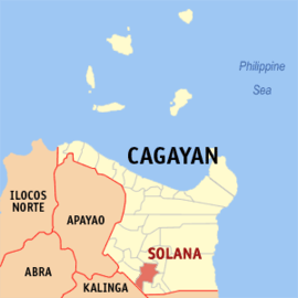 Solana na Cagayan Coordenadas : 17°39'8"N, 121°41'29"E