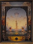 Dimineața; de Philipp Otto Runge; 1808; ulei pe pânză; 106 × 81 cm; Kunsthalle Hamburg (Hamburg, Germania)