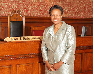 <span class="mw-page-title-main">E. Denise Simmons</span> American mayor