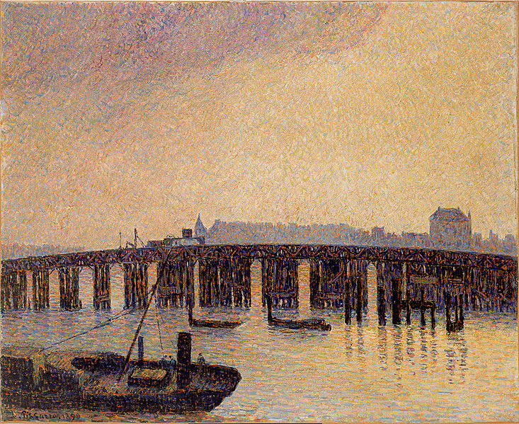 File:Pissarro—Old Chelsea Bridge.jpg
