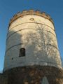 the round tower of the castle