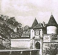 La porte Rivotte au début du XXe siècle.
