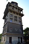 Praha, Bubeneč, Letenská vodárenská věž.JPG