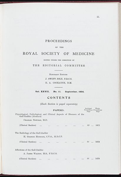 File:Proceedings of the Royal Society of Medicine, Sept 1934 Wellcome L0045917.jpg