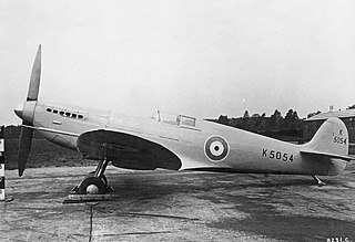 <span class="mw-page-title-main">Supermarine Spitfire prototype K5054</span> Prototype fighter aircraft