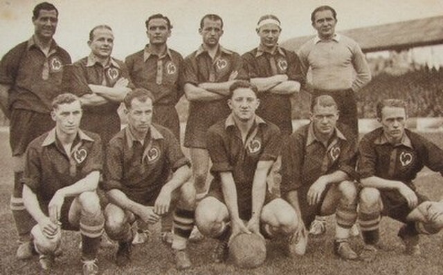 RC Lens squad during season 1937/1938