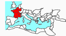 carte de l'Empire romain