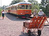 Ralsbuss pa Lundsbrunns station 20020811. 
 JPG