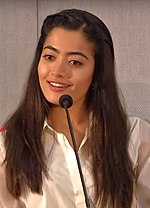 Rashmika in PYTV press meet in 2019