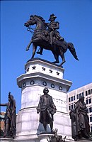 リッチモンド (バージニア州)リッチモンドのワシントン記念像 (1849年から)