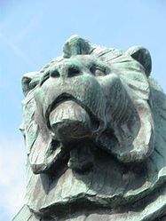 Sculpture of Lion Rickmansworth