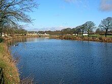 The River Irvine at Irvine.