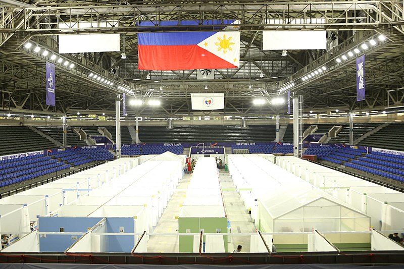 File:Rizal Memorial Coliseum We Heal as One Center.jpg