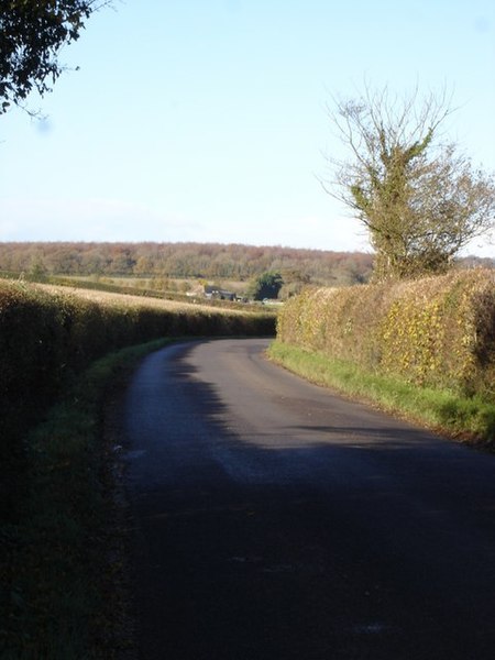 File:Road at Martin Drove End - geograph.org.uk - 280469.jpg