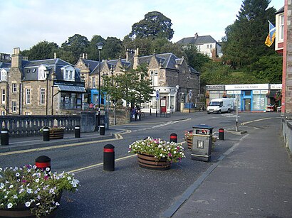 How to get to Dunblane Primary School with public transport- About the place