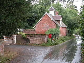 Stoke Bliss village in the United Kingdom