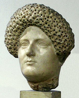 <span class="mw-page-title-main">Domitia Longina</span> Wife of the Roman emperor Domitian (c. AD 53/55 – c. 126/130)