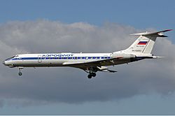 Aeroflotin Tu-134AK.