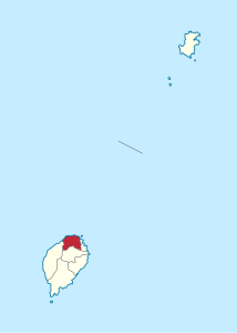 District de Lobata - Localisation