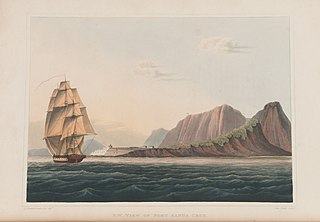 S. W. View of Fort Santa Cruz