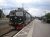 SJ regionaltåg på spår 4 2013