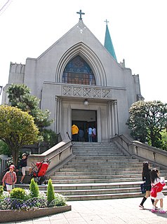 Sacred Heart Cathedral, Yokohama seat of the bishop of the Roman Catholic Diocese of Yokohama, Japan