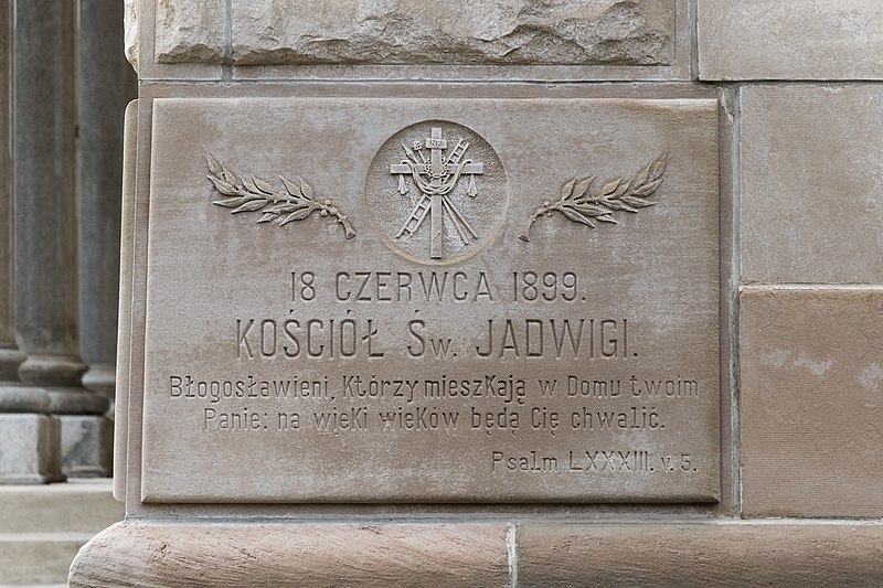 File:Saint Hedwig Catholic Church Cornerstone 2019-0981.jpg