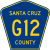 Santa Cruz County Route G12 CA.svg