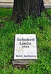 Schubertlinde - memorial stone