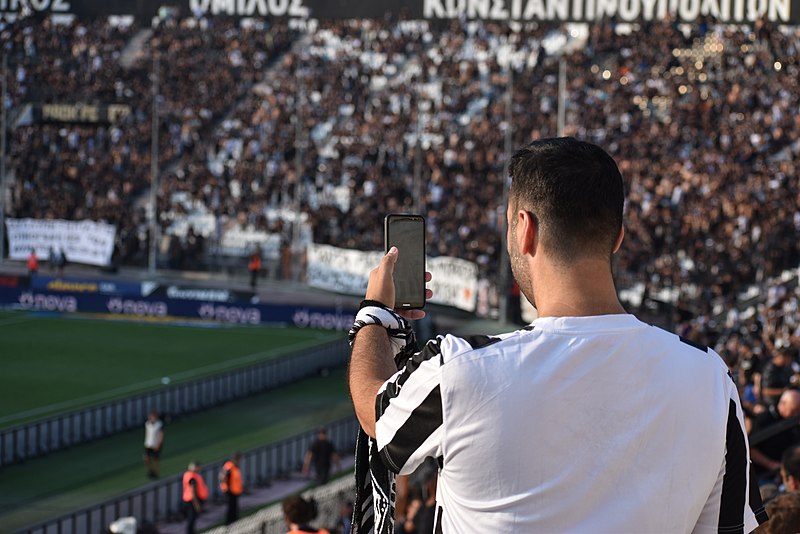 File:Selfie at the football stadium.jpg