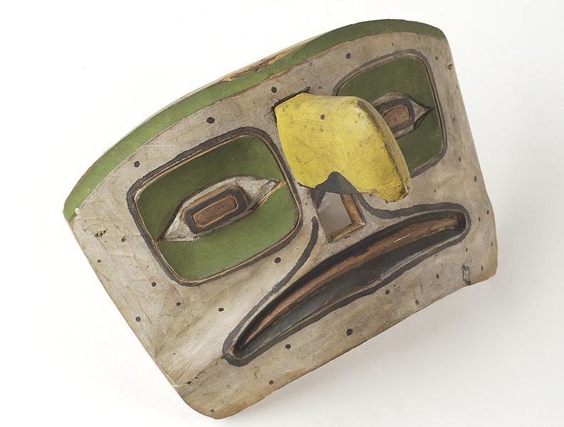 File:Shaman's mask with human features Wellcome L0035520.jpg