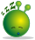 Smiley green alien sleepy.svg
