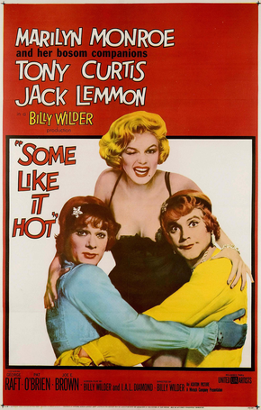 Description de l'image Some Like It Hot (1959 poster).png.