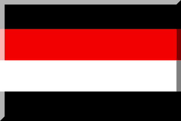 File:Sports flag icons - Black red white bars.svg