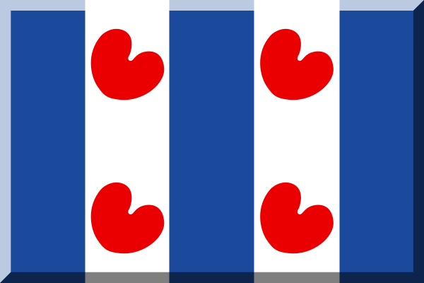 File:Sports flag icons - Vertical Frisian flag.svg