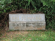 A stone plaque bearing the name Sri Temasek in the grounds of the Istana - photographed on 31 January 2006 Sri Temasek 5, Jan 06.JPG