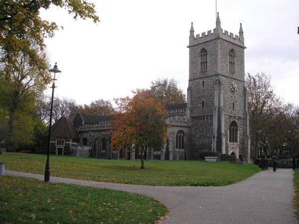 Image: St. Dunstan's Church, Stepney, East London   geograph.org.uk   608397