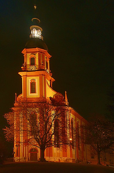 File:St. Paulin Trier nachts.jpg