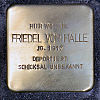 Stolperst saalgasse 9 from Halle Friedel