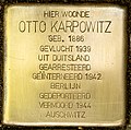 Stolperstein für Otto Karpowitz (De Bilt).jpg
