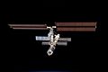 El recent ISS amb el Laboratori Destiny, febrer de 2001