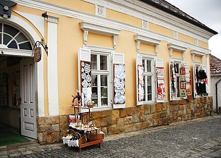 Decorated Shop Windows in Szentendre