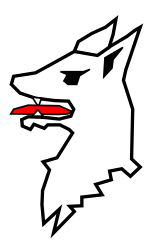 Thumbnail for File:Tête de loup.svg