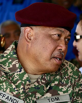 <span class="mw-page-title-main">Raja Mohamed Affandi</span> Malaysian senior military officer
