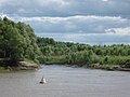 Monding van de rivier de Tevriz