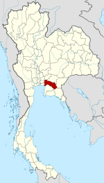 تايلاند Chachoengsao محدد map.svg