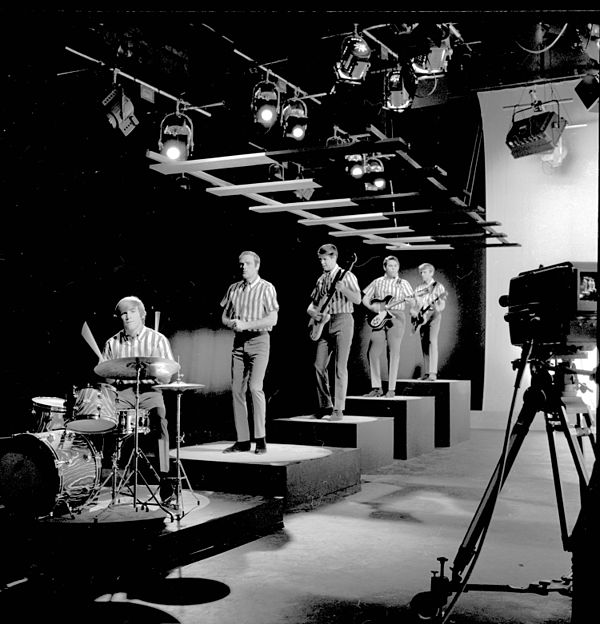 The Beach Boys performing "Dance, Dance, Dance" at NBC TV studio, December 18, 1964