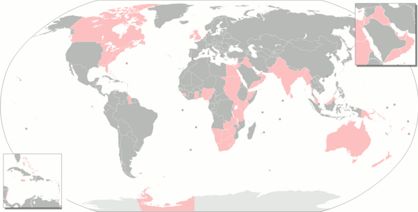 Brita Imperio: Originoj (1497–1583), Anglaj transoceanaj havaĵoj (1583–1707), Unua Brita Imperio (1707–1783)