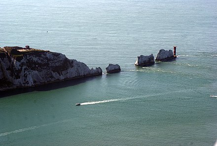 The Needles at Alum Bay