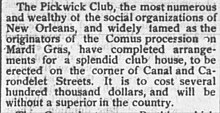 The Pickwick Club Comus New Orleans The Selma Times Fri Jun 2 1882 The Pickwick Club Comus New Orleans The Selma Times Fri Jun 2 1882.jpg